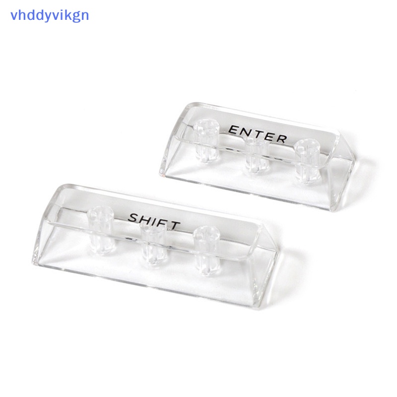 Vhdd Bộ Bàn Phím Cơ 132 Phím diy Màu Trắng Trong Suốt