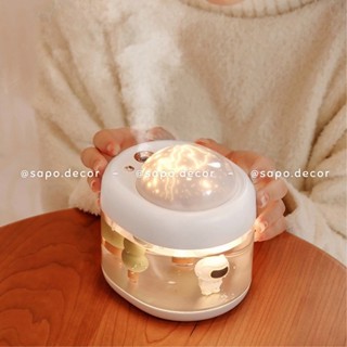 (Xả Kho Bán Lỗ) Đèn ngủ ngàn sao gấu con dễ thương, đèn ngủ chiếu sao cổ tích, đại dương - Sapo Decor 296