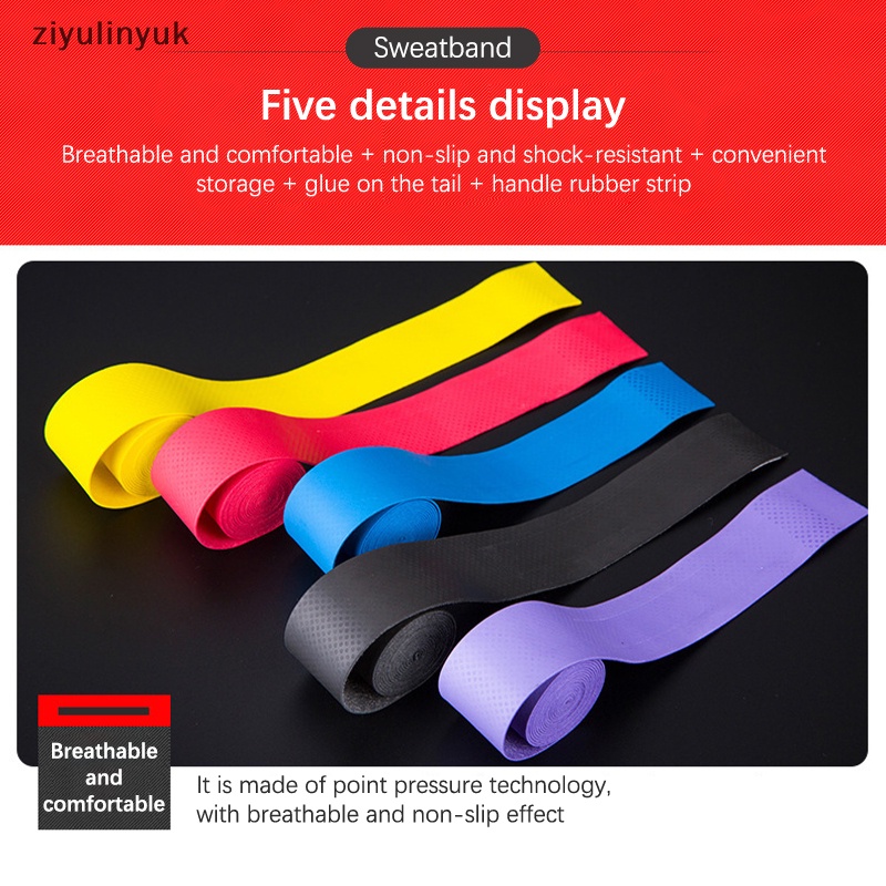 1 Băng Quấn Cán Vợt Cầu Lông / tennis Chống Trượt Thấm Hút Mồ Hôi ziyulinyuk
