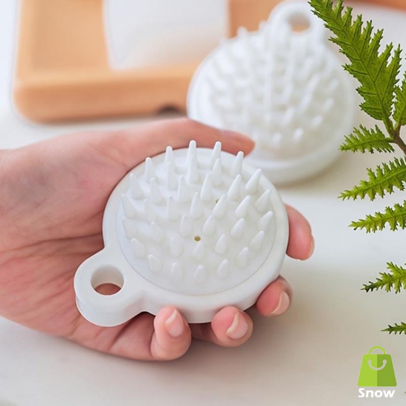 Bàn Chải Gội Đầu Mát Xa Bằng Silicon Tiện Dụng Chất Lượng Cao