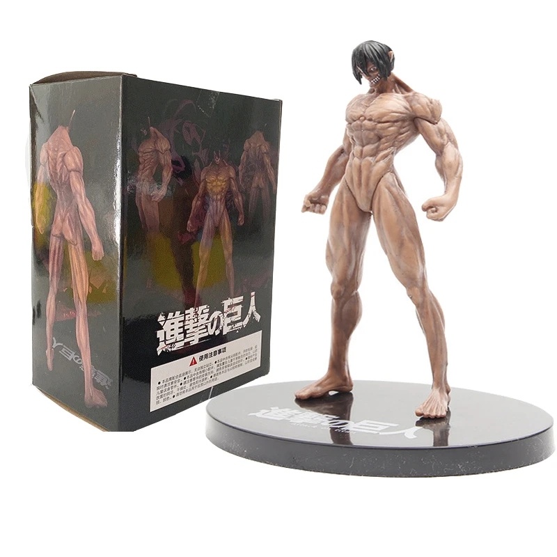 Mô Hình Đồ Chơi Nhân Vật attack on titan eren jaeger 15cm Bằng pvc Sưu Tầm eren yeager Stever Quà Tặ