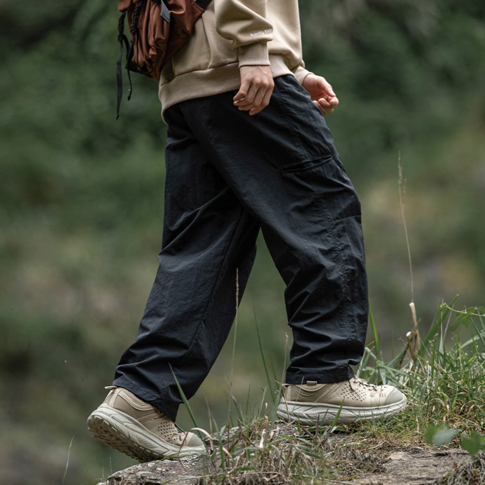 Quần Dài Leo Núi Thoáng Khí Mau Khô Có Túi Bên Hông Dành Cho Nam