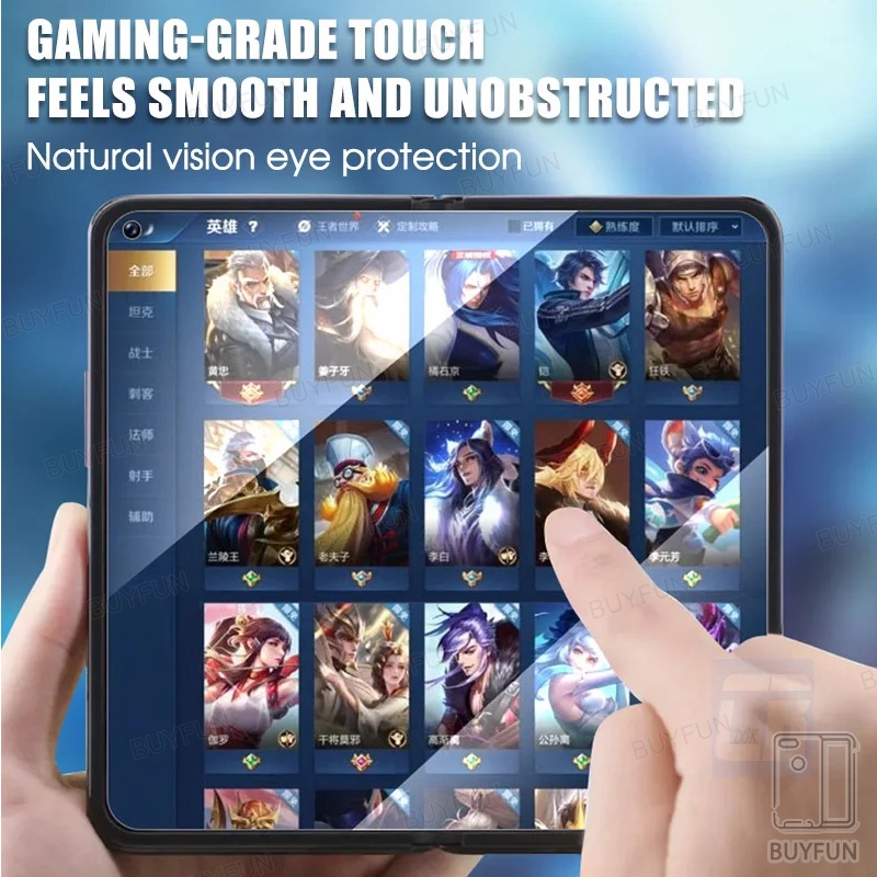 2in1 For OPPO Find N3 7.82" 5G findN3 Back Front Soft Protector Hydrogel Film + Camera Lens protector