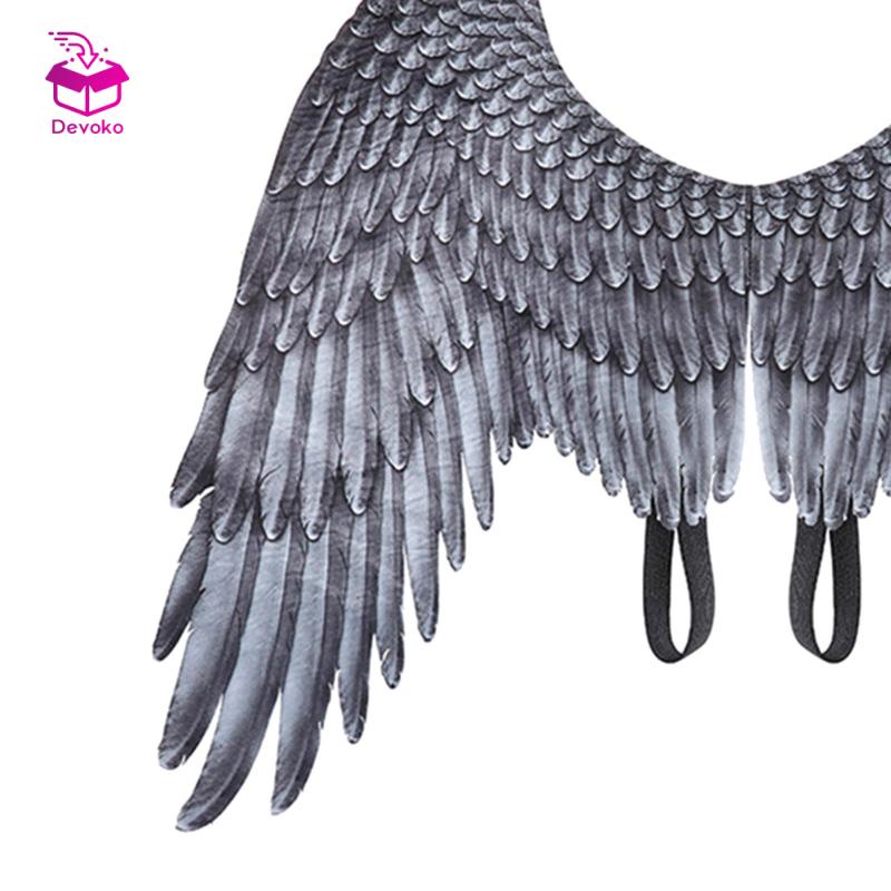 Mô Hình Cánh Thiên Thần Bằng Vải Không Dệt Trang Trí halloween Cho Bé 5-10 Tuổi