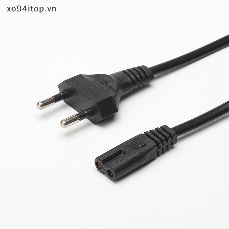 Xoitop Dây Cáp Nguồn Mở Rộng 0.6m eu 8 Phích Cắm eu Chất Lượng Cao Cho samsung lg sony tv samsung vn