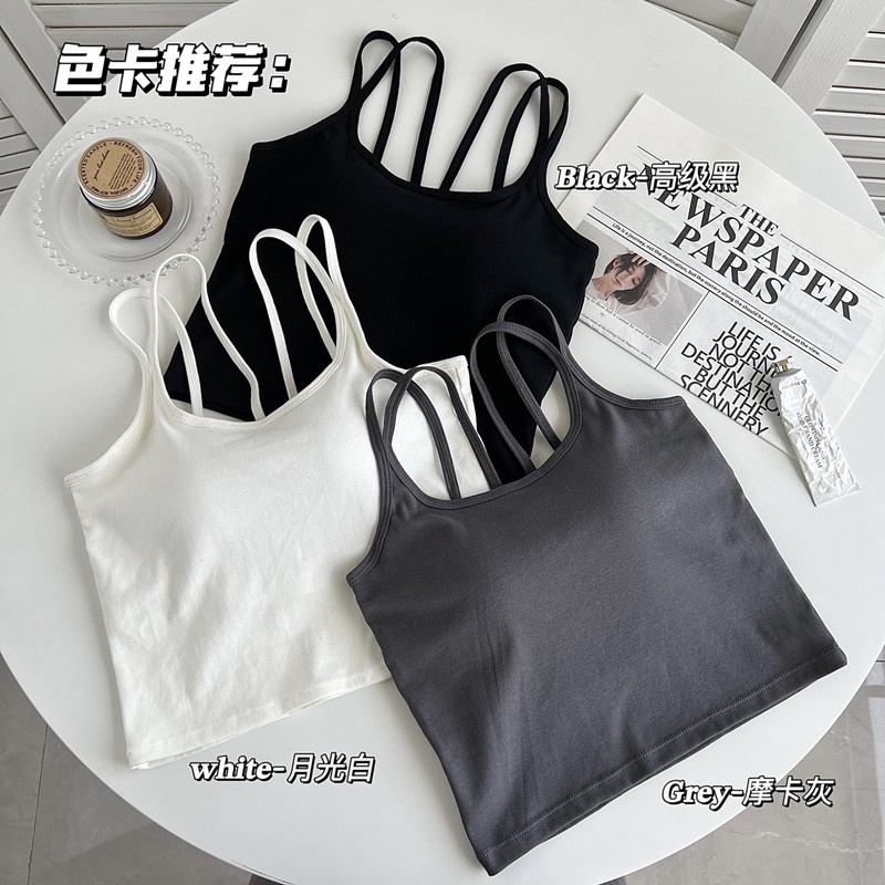 Áo Ống Có Mút Nâng Ngực Dây Đan Chéo Sau Lưng Thời Trang Quyến Rũ Cho Nữ
