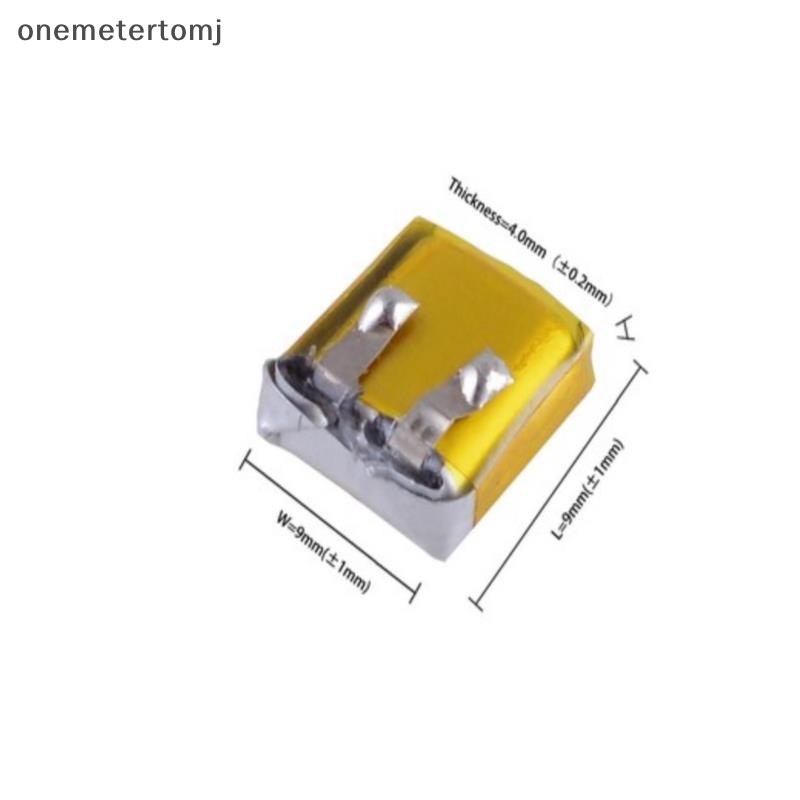 Onemetertomj 3,7V 30mah 401012 Túi Bảo Vệ Tai Nghe Có Thể Sạc Lại Dành Cho lithium polymer