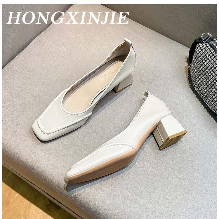 HONGXINJIE  dép sandal nữ đế cao giày cao gót nữ đi chơi giày sandal Thời thượng Thời trang Phong cách đơn giản Tiện lợi FYD2391GYP38Z230919