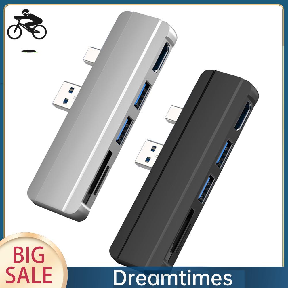 Bộ Chia Cổng usb 3.0 tf hdmi 4k dreamtimes1.vn Cho surface pro 6 pro 5 pro 4 hub