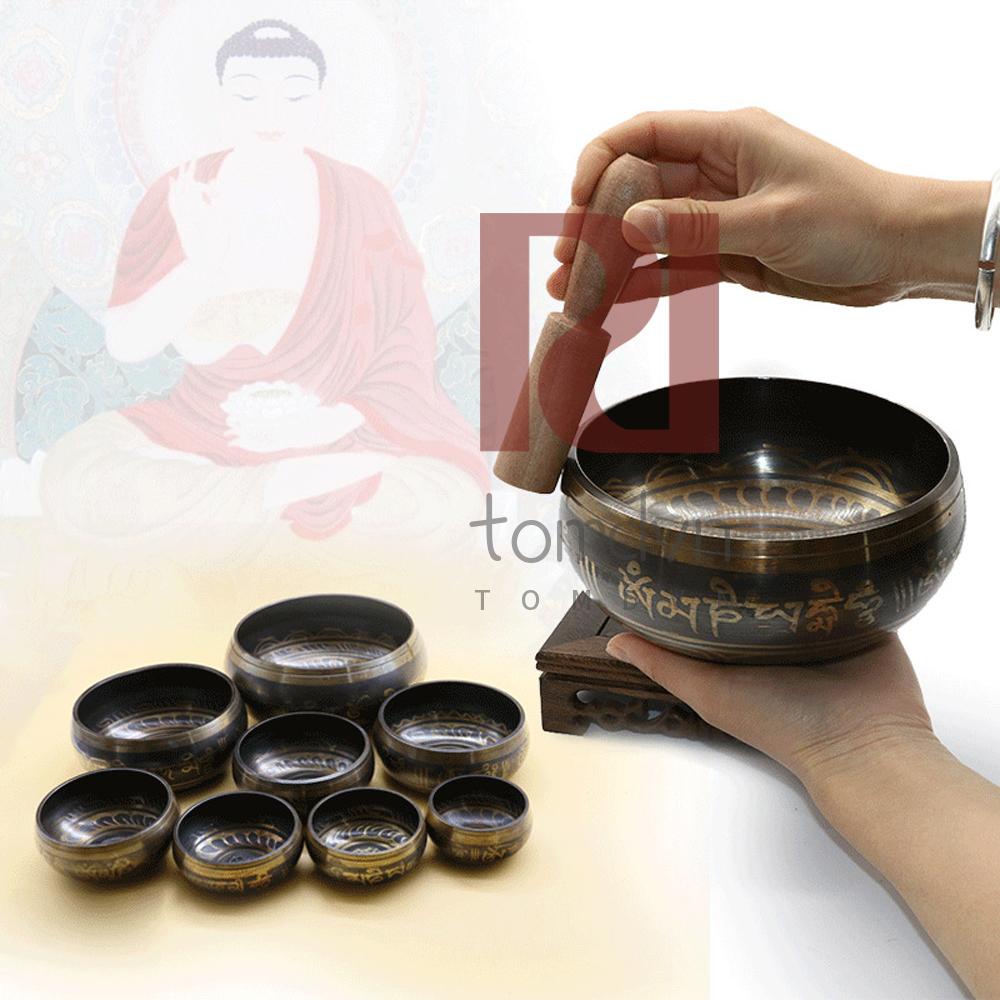 Chuông Phật Tây Tạng Bằng Đồng handmade