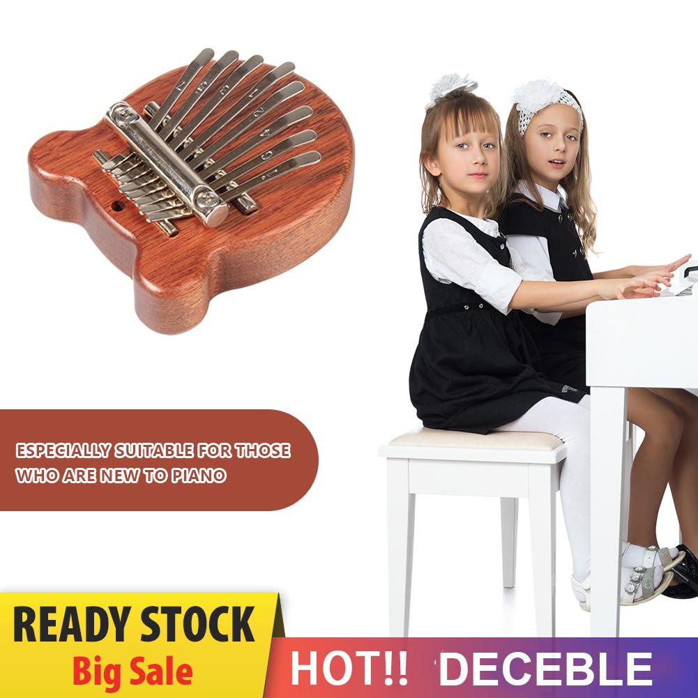Đàn kalimba mini 8 Phím Bằng Gỗ / Kim Loại / Gỗ Đeo Ngón Tay