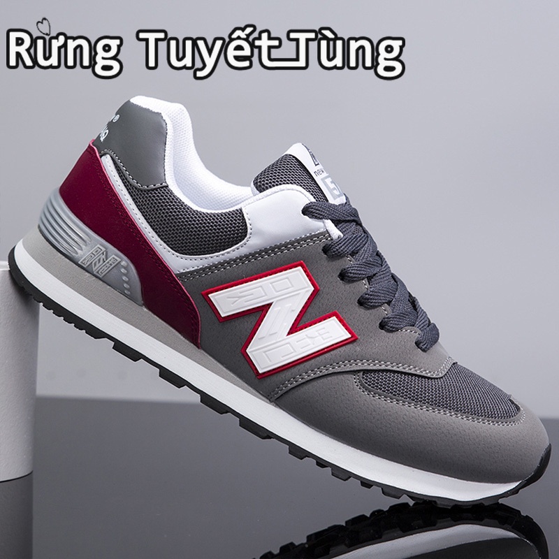 SHANMUSENLIN☘Mới Giày Thể Thao Thoáng Khí Phong Cách retro Cho Nam Nữ
