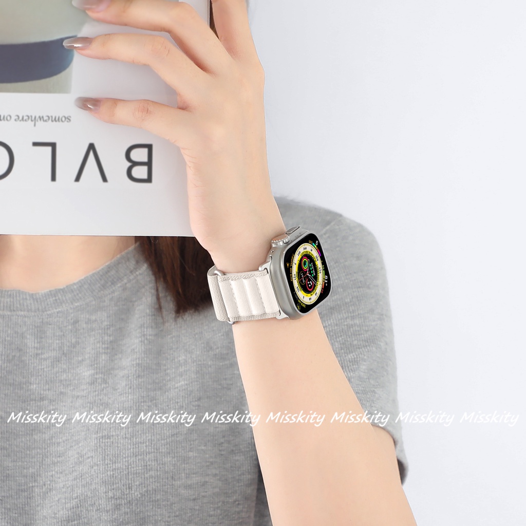 Alpine Dây Đeo Đồng Hồ iwatch 44mm 40mm 49mm 45mm 41mm 38mm 42mm series 9 5 se 6 7 8 ultra 2