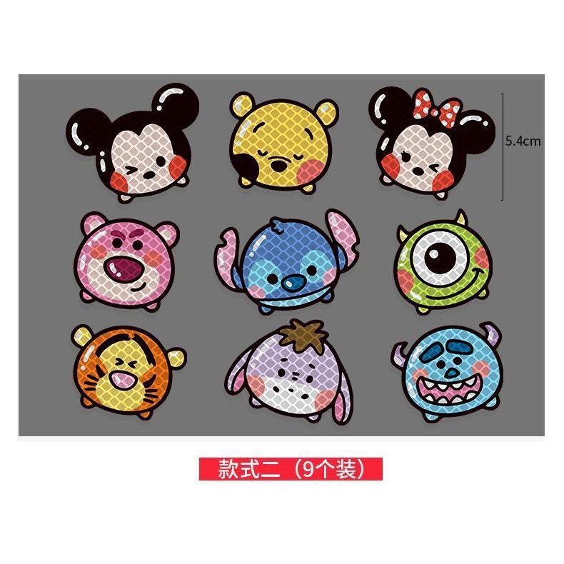 Nhãn Dán Phản Quang Cảnh Báo Họa Tiết Động Vật Hoạt Hình Sáng Tạo Trang Trí Xe Hơi / Xe Máy