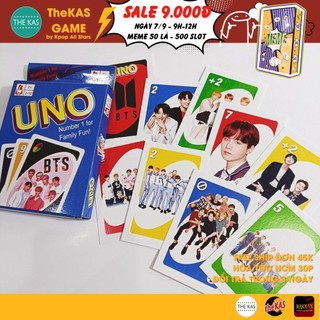 Bài uno bts 108 lá hàng việt nam, đồ chơi thẻ bài boardgame