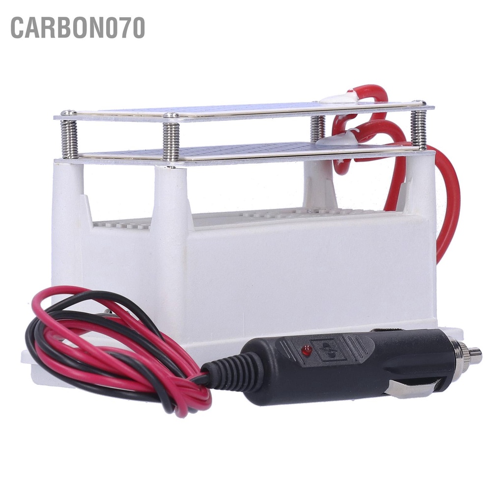 Máy tạo Ozone khử mùi ô tô nhỏ cầm tay - Thiết Bị Lọc Không Khí Bằng Ozone cho xe hơi 10g DC 12V