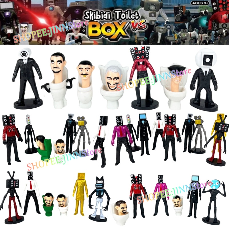 - Jn - skibidi Mô Hình Nhân Vật Người Đàn Ông Máy Ảnh tv Bằng pvc Trang Trí