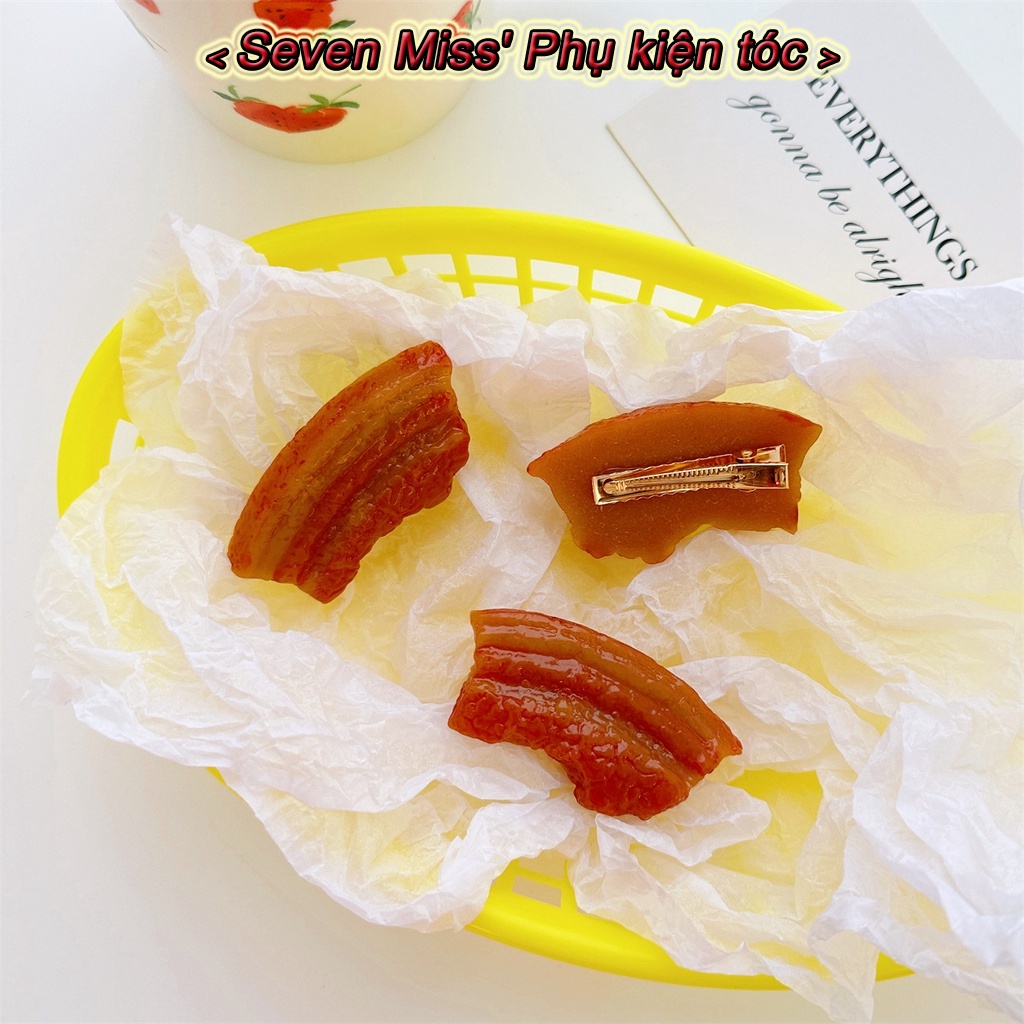 Kẹp Tóc Hình Cá Mập Dễ Thương Vui Nhộn Phong Cách Hàn Quốc Cho Bé