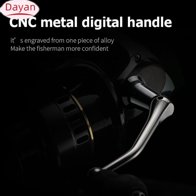 Máy Câu Cá he500-7000 Bằng Kim Loại Siêu Mịn