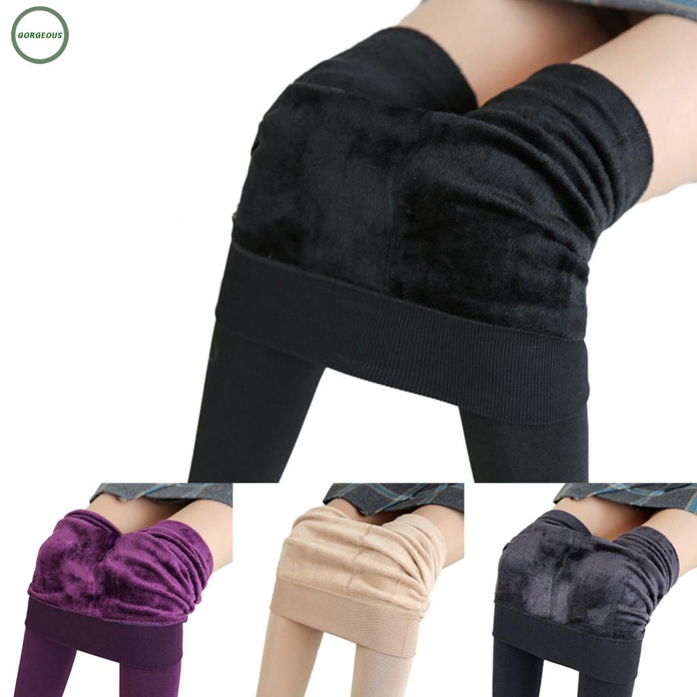 New Coming~Soft Sherpa Fleece Lined Leggings Pants Thermal Winter Warm Trousers for Ladies#Home Essentialses