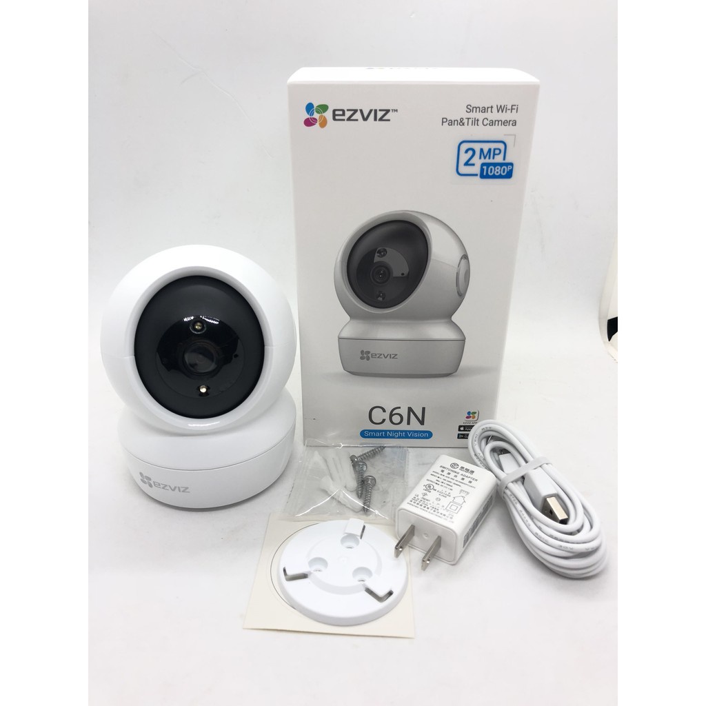 Camera ip wifi trong nhà ezviz C6N H6C 4M  1080P 2M - xoay 360 độ,đàm thoại 2 chiều Hàng chính hãng bảo hành 2 năm