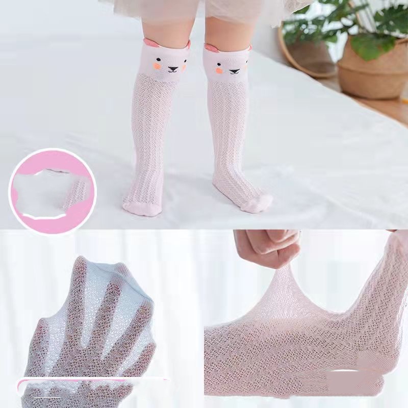 Vớ cotton Nguyên Chất Họa Tiết Hoạt Hình Nhiều Màu Sắc Kèm Gối Dễ Thương Cho Bé