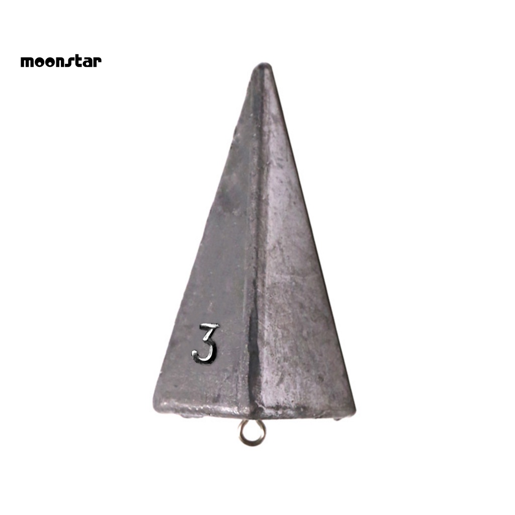 Moo Khối Chì Câu Cá Nước Mặn Hình Kim Tự Tháp 2 / 3 / 4 / 5 / 6oz