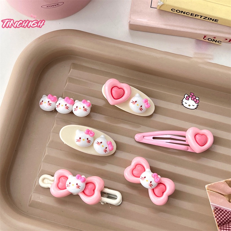 Kẹp Tóc Hình Trái Tim Hoạt Hình Dễ Thương Cho Nữ