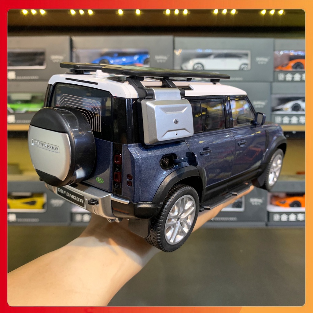 Mô hình xe Land Rover Defender tỉ lệ 1:18 hãng QY