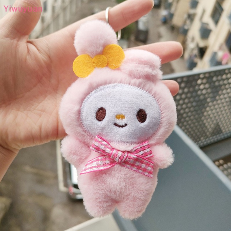 Móc Khóa Thú Nhồi Bông Hình hello kitty kuromi my melody cinnamoroll Dễ Thương Mới
