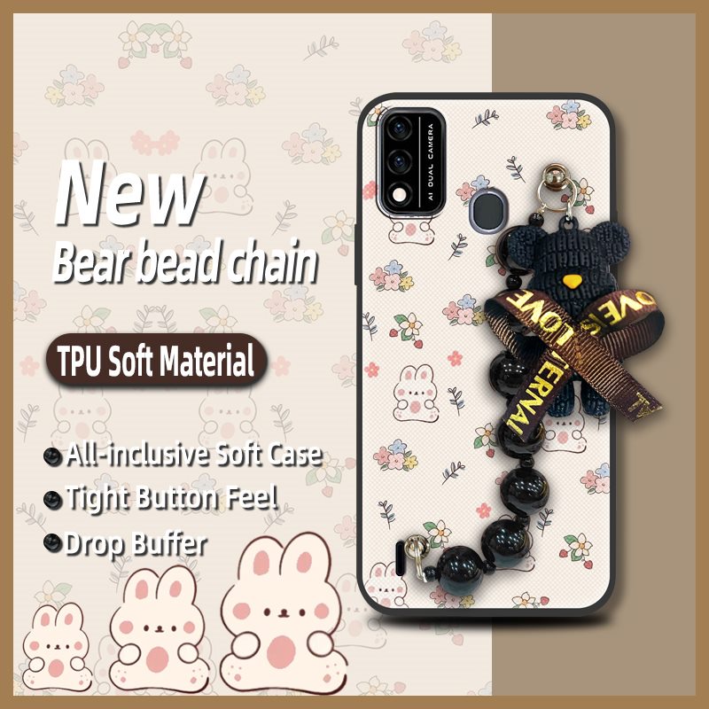 Dirt-resistant Cartoon Phone Case For Itel A48 soft case Simplicity Waterproof silicone cute Anti-knock Skin-friendly feel