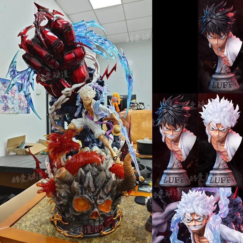 Mô hình luffy gear 5 hàng chất siêu khủng