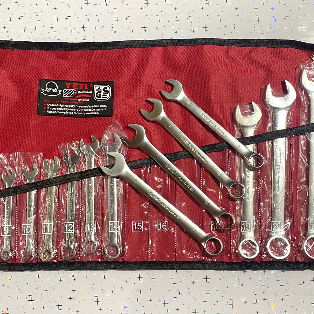 Bộ cờ lê  8 đến 24mm