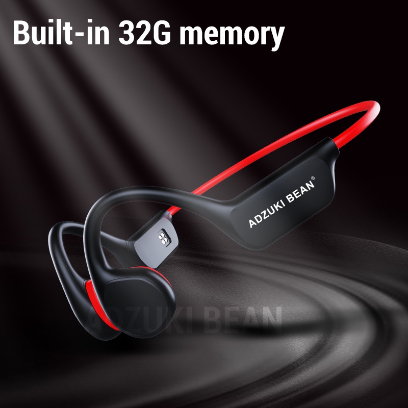Tai Nghe Cảm Ứng Xương Bơi ipx8 Tích Hợp Mic 32gb mp3 Chuyên Dụng Cho Điện Thoại Thông Minh