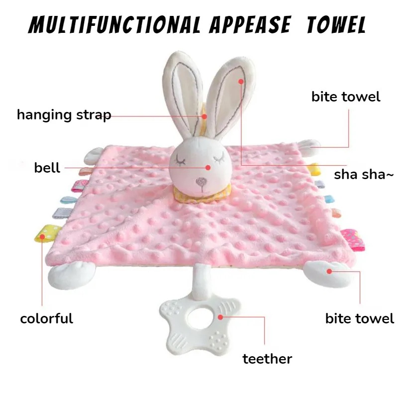READY STOCK BABY PLUSH TOYS / COMFORT TOWEL / BABY STUFFED TOY