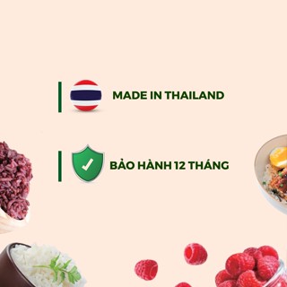 Nồi cơm điện cao tần giảm tách đường DREAMER 1.8L Thái Lan, công nghệ vi áp, lồng nồi hợp kim gang, 18 chức năng