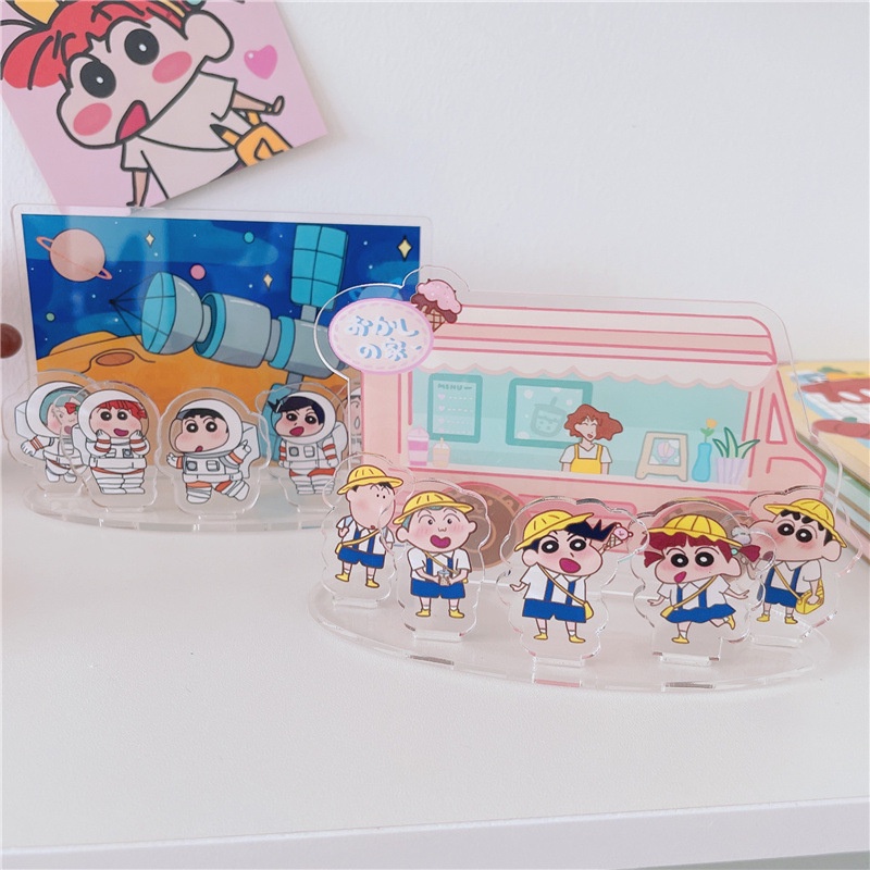 Bảng Vẽ Trang Trí Bằng acrylic Hình Cậu Bé Bút Chì shin-chan Dễ Thương