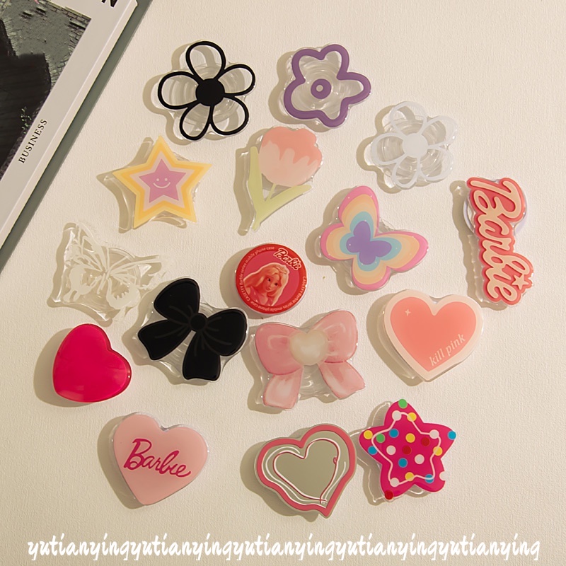 Hoạt Hình Giá Đỡ Điện Thoại Hình Búp Bê barbie Đáng Yêu