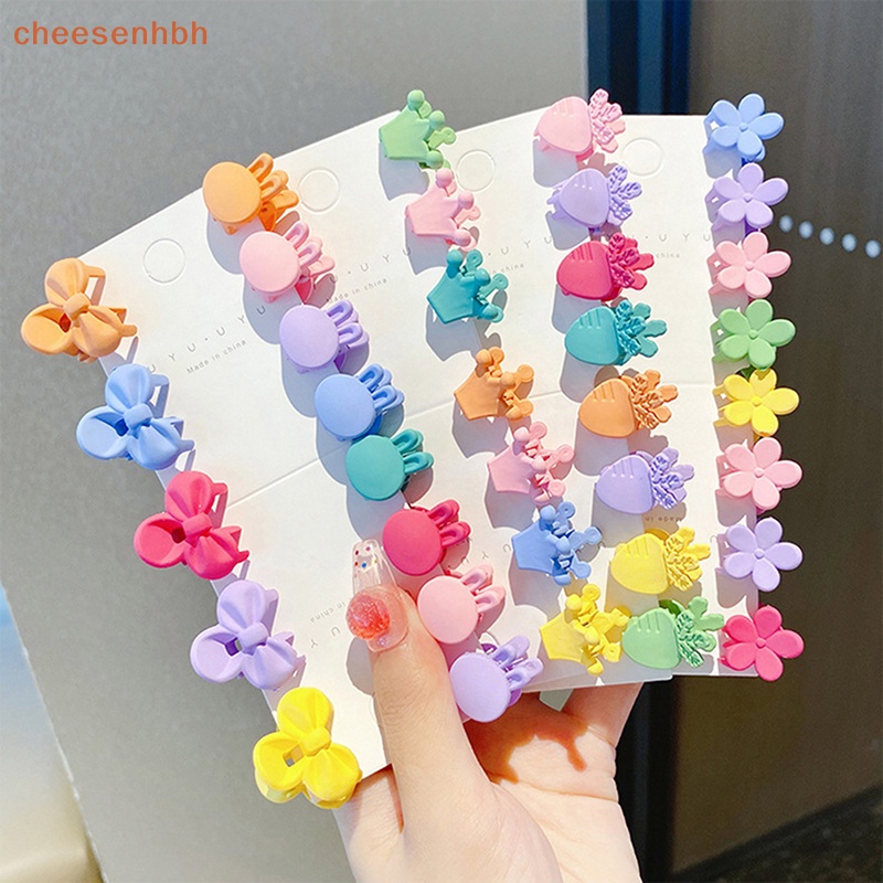 Set 10 Kẹp Tóc handmade Hình Bông Hoa Dễ Thương Cho Bé Gái vn