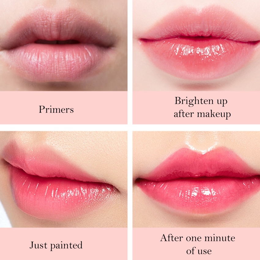 Dầu Dưỡng Môi Chiết Xuất Đào Tự Nhiên Chống Nước Lâu Trôi Không Dính