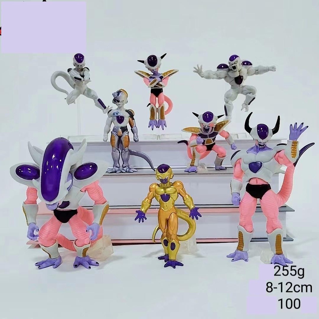 Bộ 8 mô hình Frieza các biến thể siêu đẹp siêu nét, cao 8-12cm - Dragon Ball