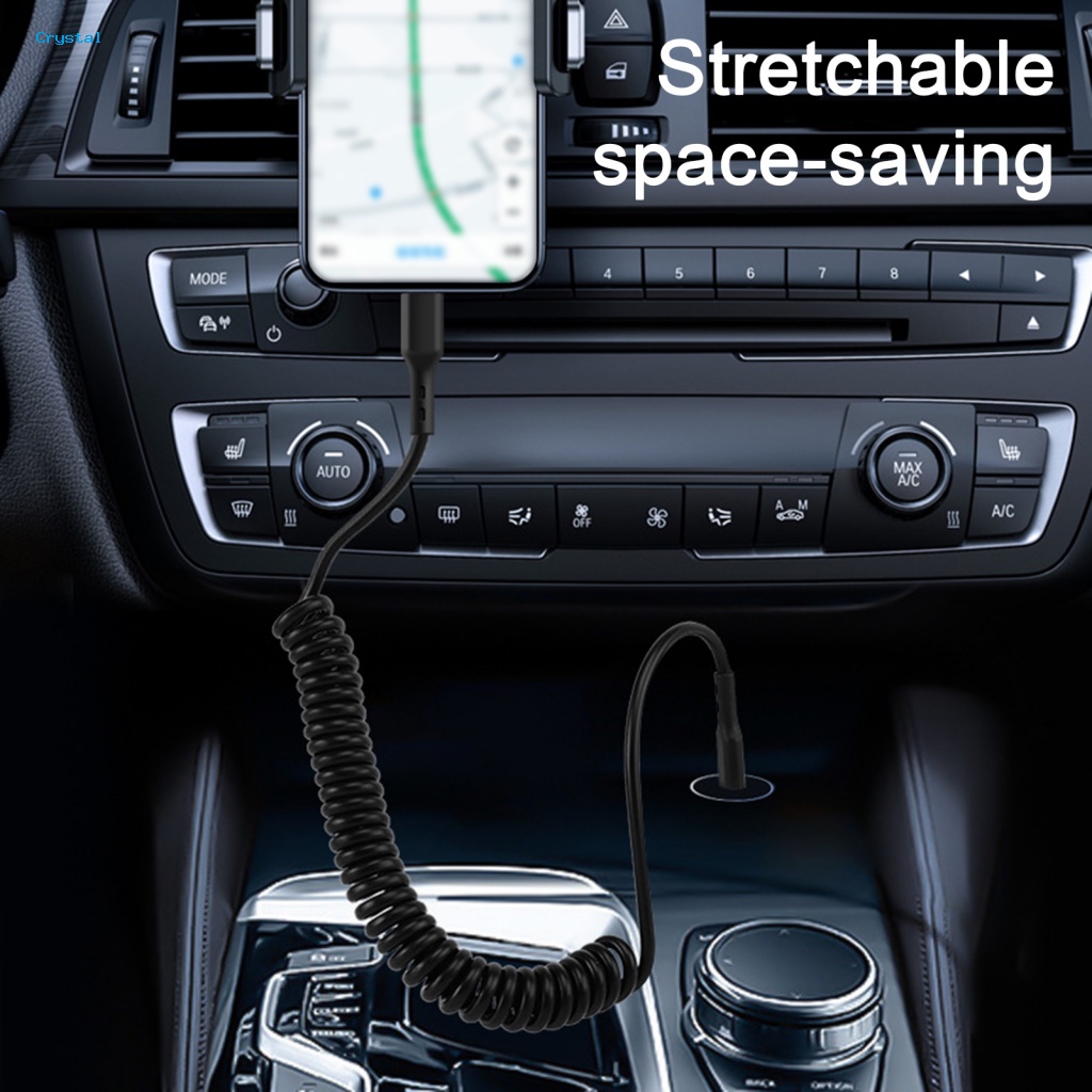 Crh Dây Cáp Sạc Nhanh type-c 8pin Không Co Rút Được Cho iphone