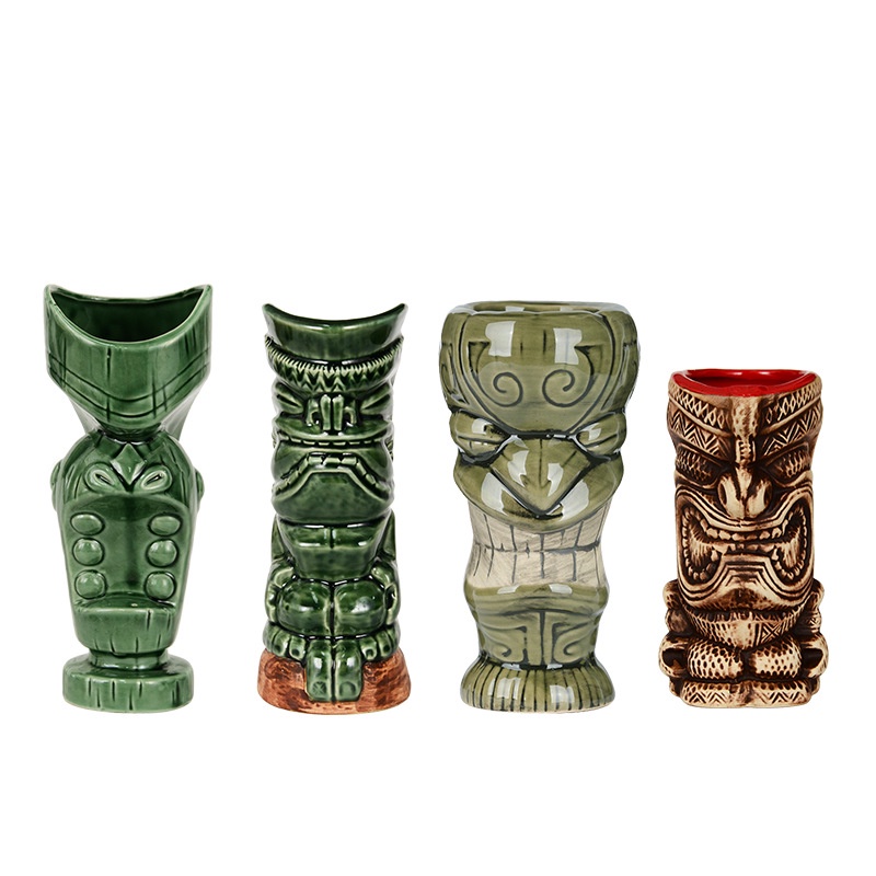Ly Thủy Tinh Uống cocktail Phong Cách Hawaii Sáng Tạo Kính