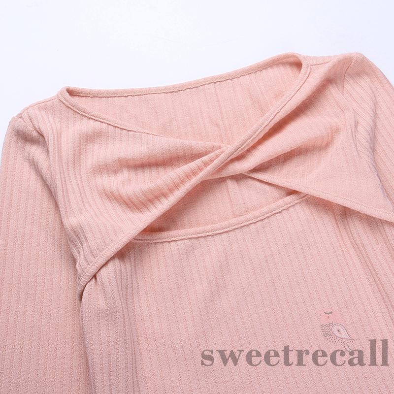 Áo Dệt Kim Nữ Tay Dài Màu Sắc Thanh Lịch