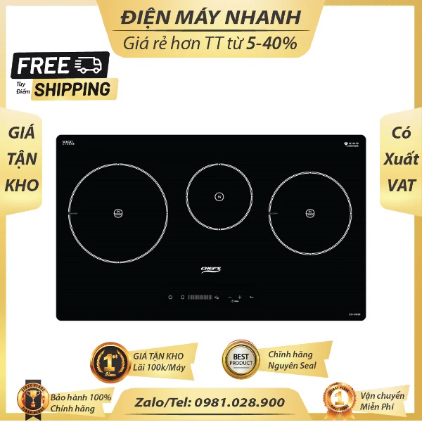 Bếp ba từ Chefs EH-IH534 - NB