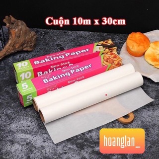 Giấy nến nướng bánh cuộn 10m
