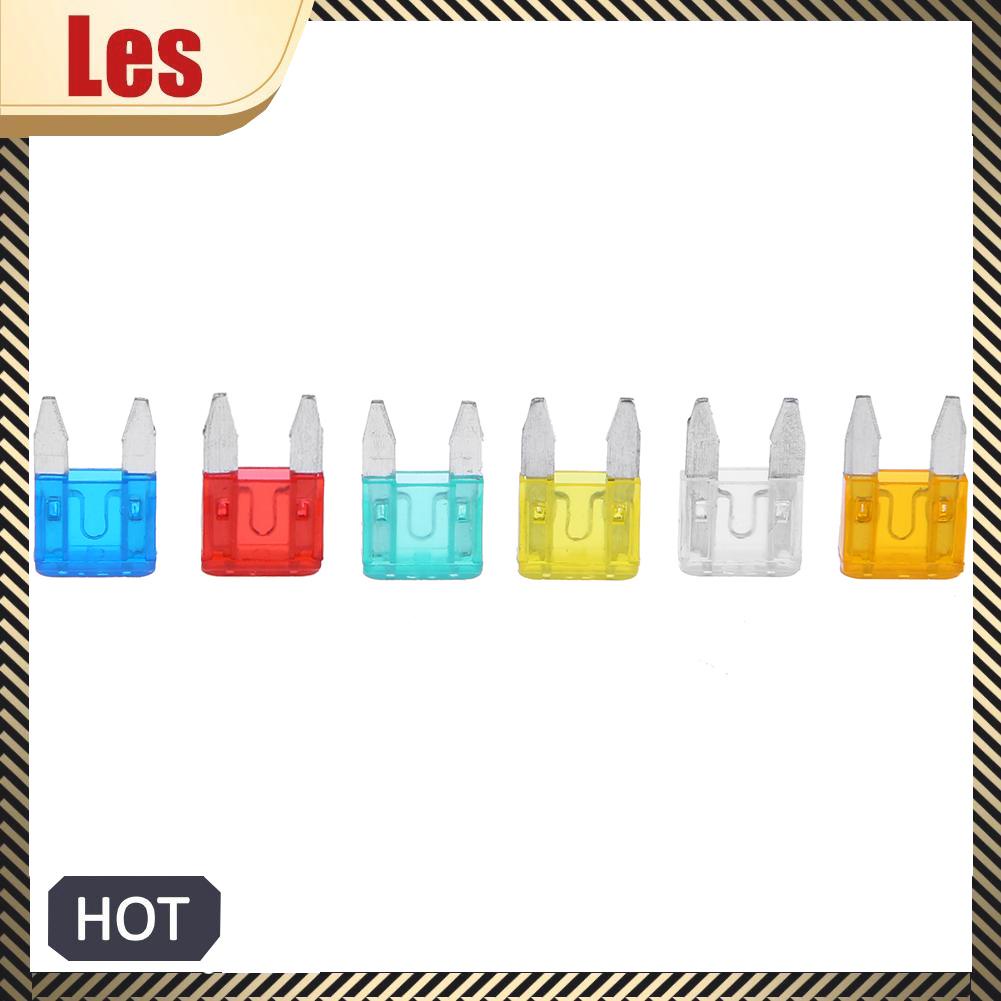 Set 60 Cầu Chì mini 5a 10a 15a 20a 25a 30a Cho Xe Hơi / Xe Tải