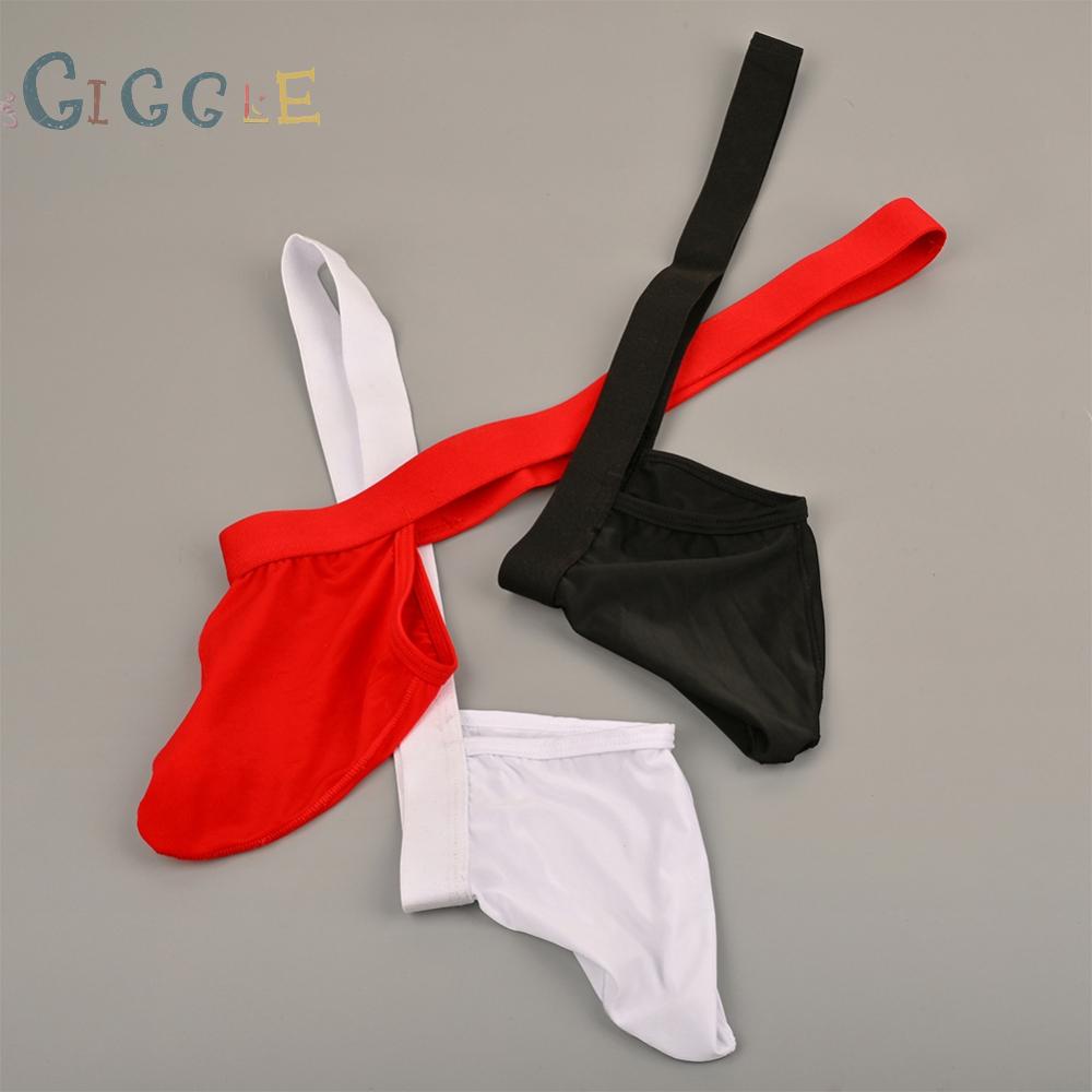 Men Sexy Stretchy Underpants Pouch Low Waist Thongs Jockstrap Underwear