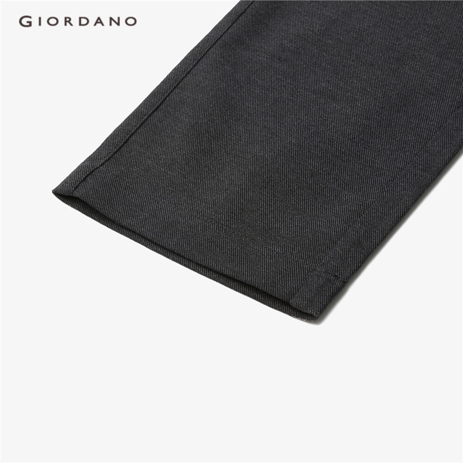 Quần dài GIORDANO 01113074 ôm dáng cạp cao thời trang dành cho nam