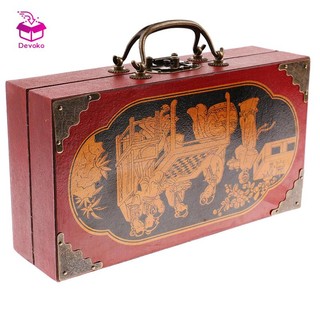 Bộ cờ tướng DEVOKO màu đất nung phong cách vintage
